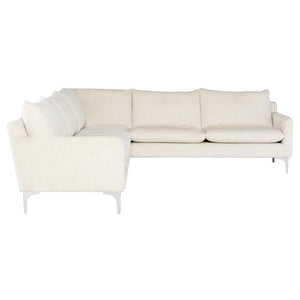 Nuevo - HGSC847 - L Sectional - Anders - Coconut