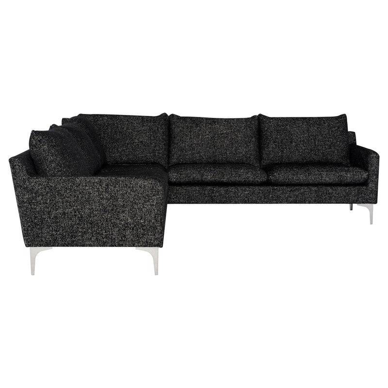 Nuevo - HGSC848 - L Sectional - Anders - Salt & Pepper