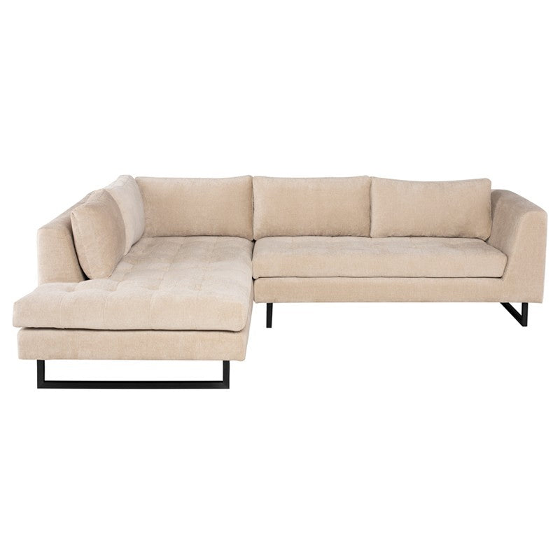 Nuevo - HGSC858 - Sectional - Janis - Almond