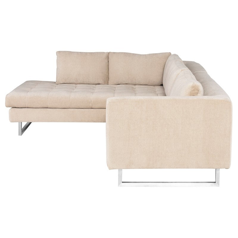 Nuevo - HGSC859 - Sectional - Janis - Almond