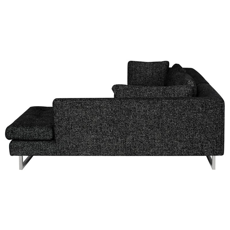 Nuevo - HGSC860 - Sectional - Janis - Salt & Pepper