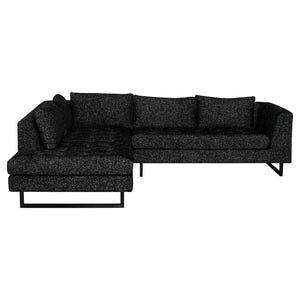 Nuevo - HGSC861 - Sectional - Janis - Salt & Pepper