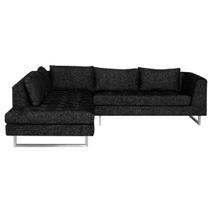 Nuevo - HGSC862 - Sectional - Janis - Salt & Pepper