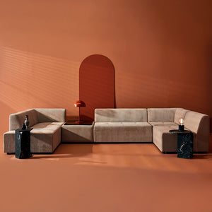 Nuevo - HGSC888 - Modular Sofa - Parla - Almond