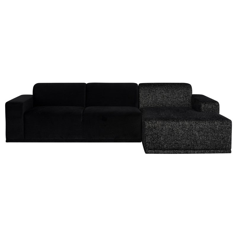 Nuevo - HGSC909 - Sectional - Leo - Black