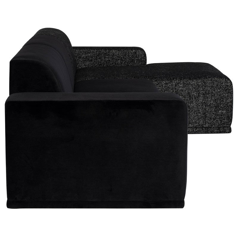 Nuevo - HGSC909 - Sectional - Leo - Black