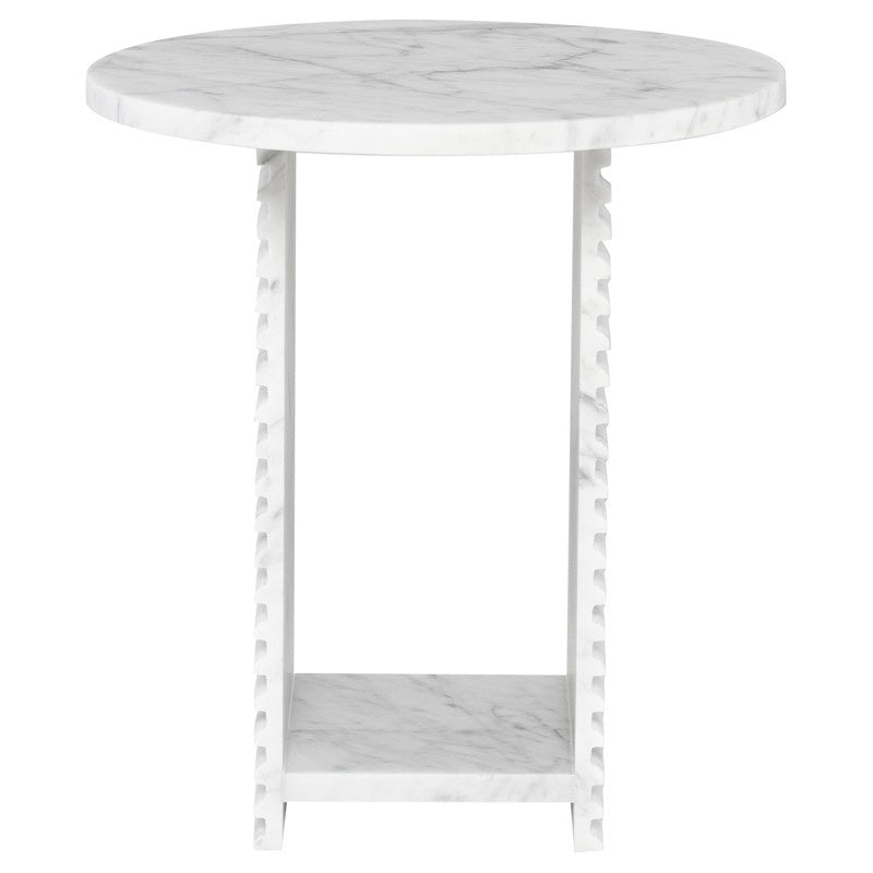 Nuevo - HGVI114 - Side Table - Mya - Bianco