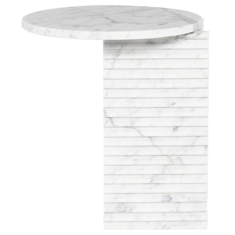 Nuevo - HGVI114 - Side Table - Mya - Bianco