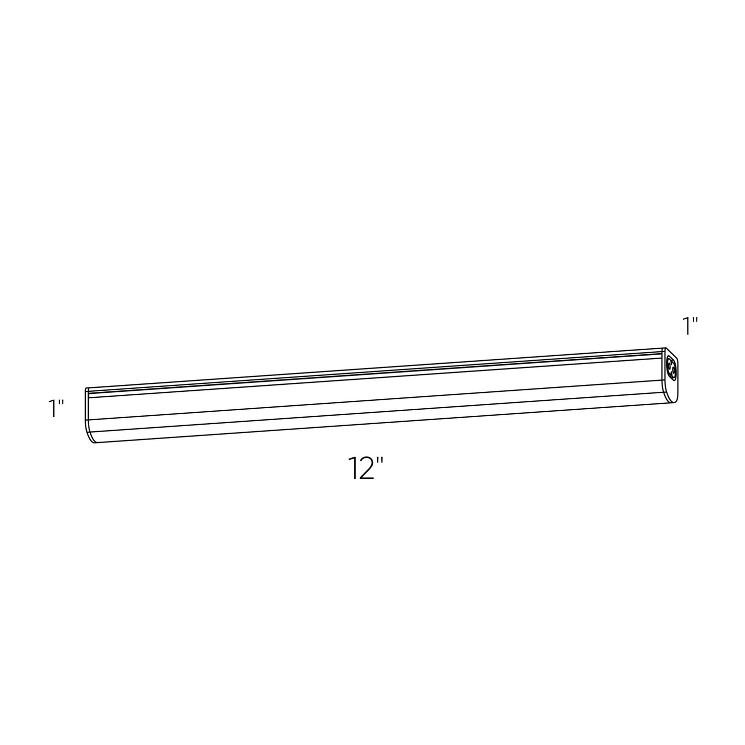 Dals - 6012CC - LED Multi Cct Linear - Sand Blasted Aluminum