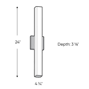 Dals - LEDVAN001-CC-24SN - LED Vanity - Noble - SN