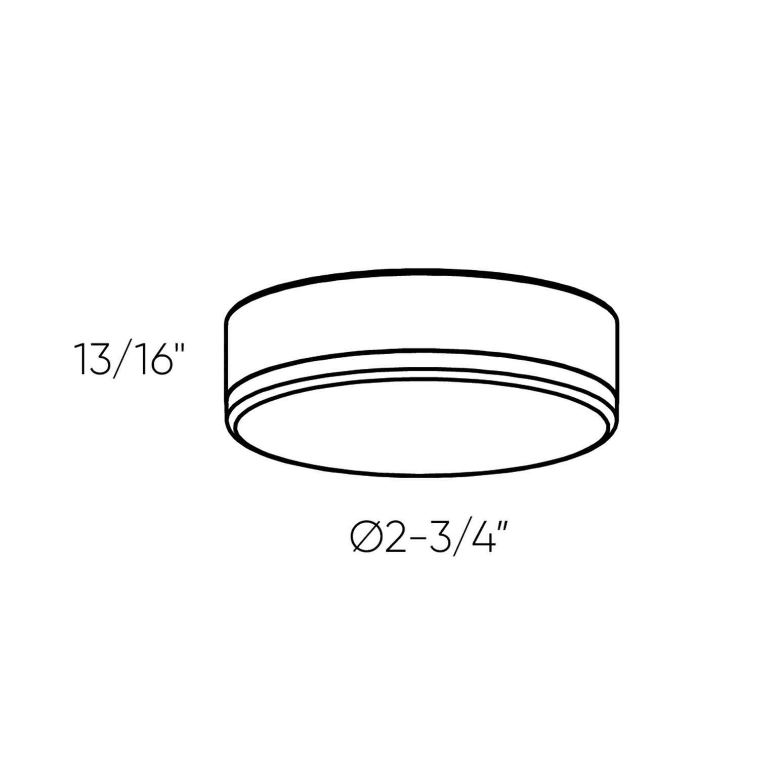 Dals - SM-UPK5 - Smart Under Cabinet Led Puck - White