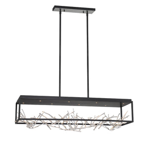 Eurofase - 35642-023 - LED Chandelier - Aerie - Black/Silver