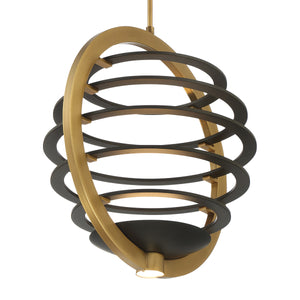 Eurofase - 38152-016 - LED Chandelier - Ombra - Brass/Black