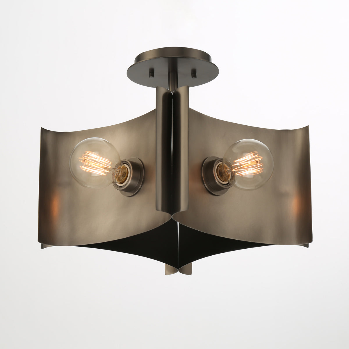 Eurofase - 38154-010 - Four Light Semi Flush Mount - Metallo - Vintage Nickel