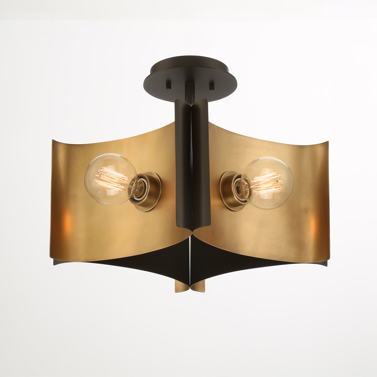 Eurofase - 38154-027 - Four Light Semi Flush Mount - Metallo - Bronze