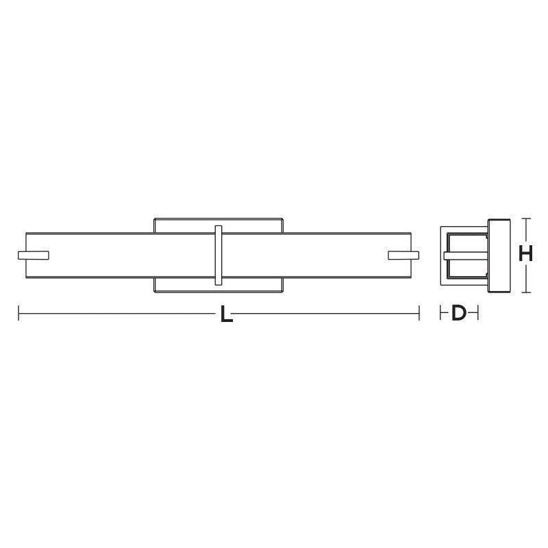 AFX Lighting - MLRV3805LAJD1SN - LED Vanity - Miller - Satin Nickel