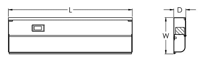 AFX Lighting - T5L2-12RRB - LED Undercabinet - T5L 2 - Rubbed Bronze