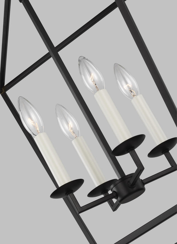 Visual Comfort Studio - 5392604EN-112 - Four Light Lantern - Dianna - Midnight Black