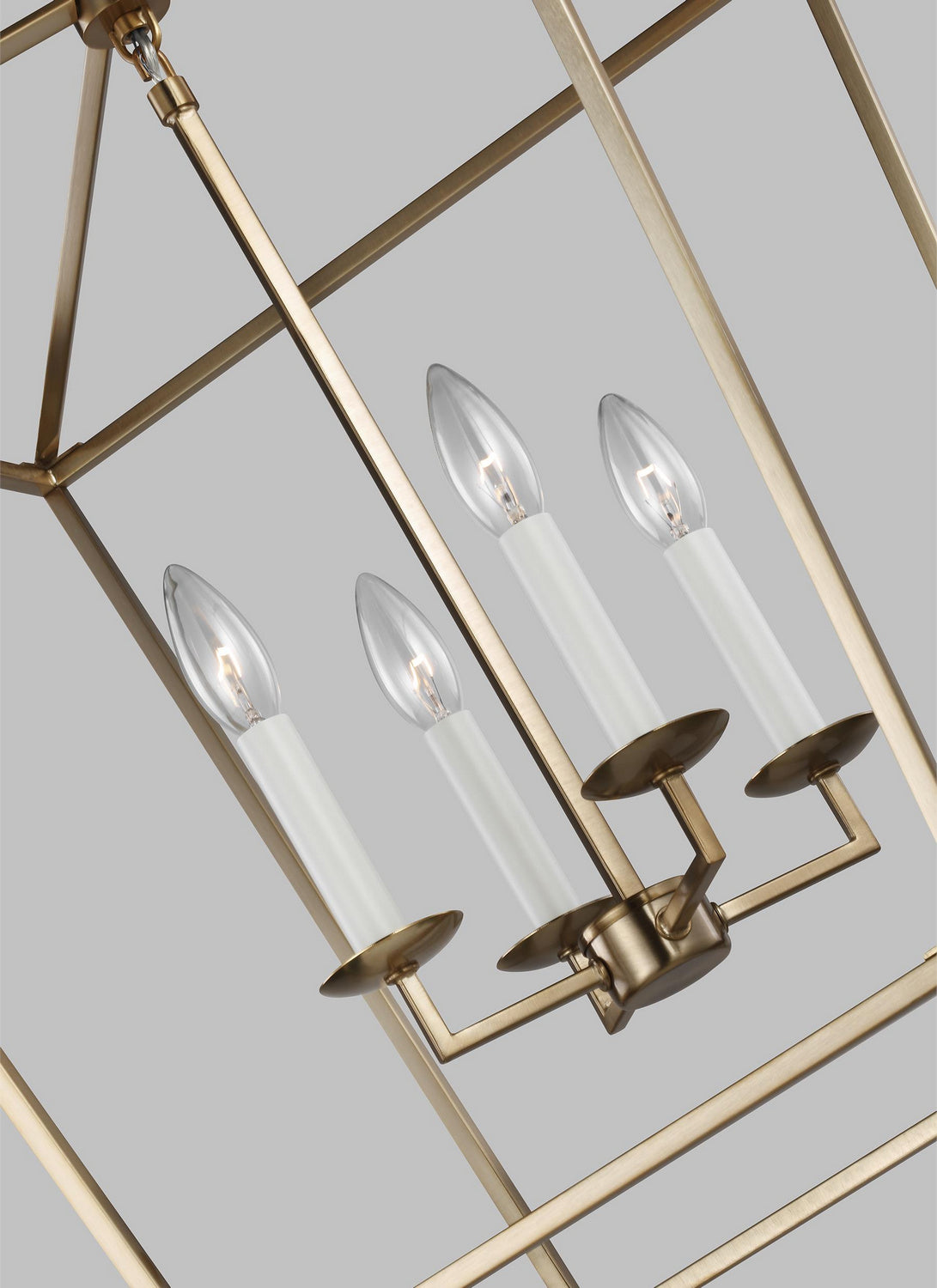Visual Comfort Studio - 5392604EN-848 - Four Light Lantern - Dianna - Satin Brass