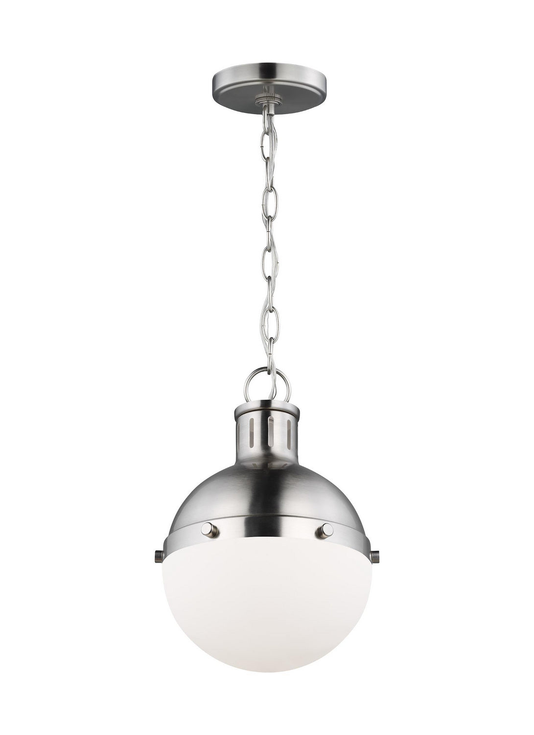 Visual Comfort Studio - 6177101-962 - One Light Mini Pendant - Hanks - Brushed Nickel