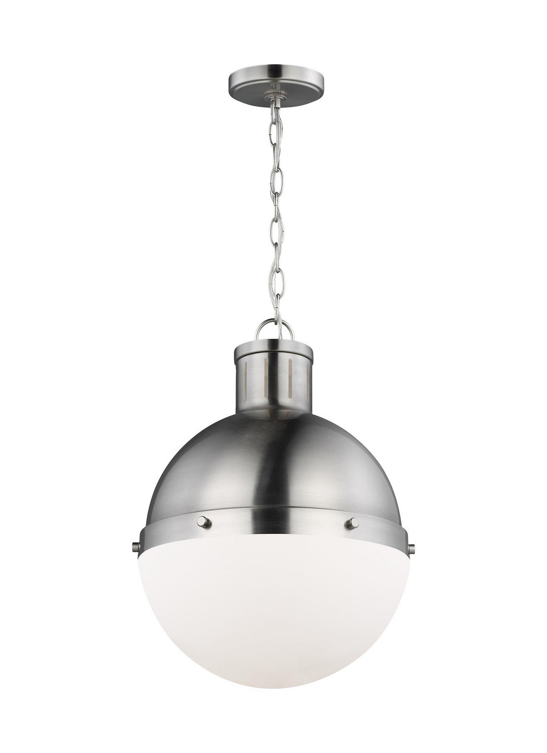 Visual Comfort Studio - 6577101EN3-962 - One Light Pendant - Hanks - Brushed Nickel