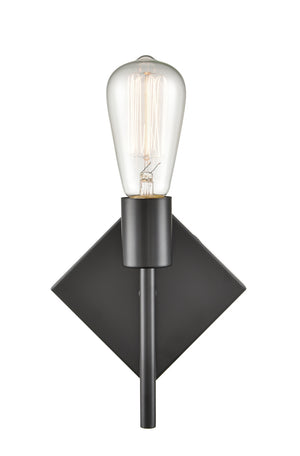 Innovations - 425-1W-BK-LED - LED Wall Sconce - Auralume - Matte Black