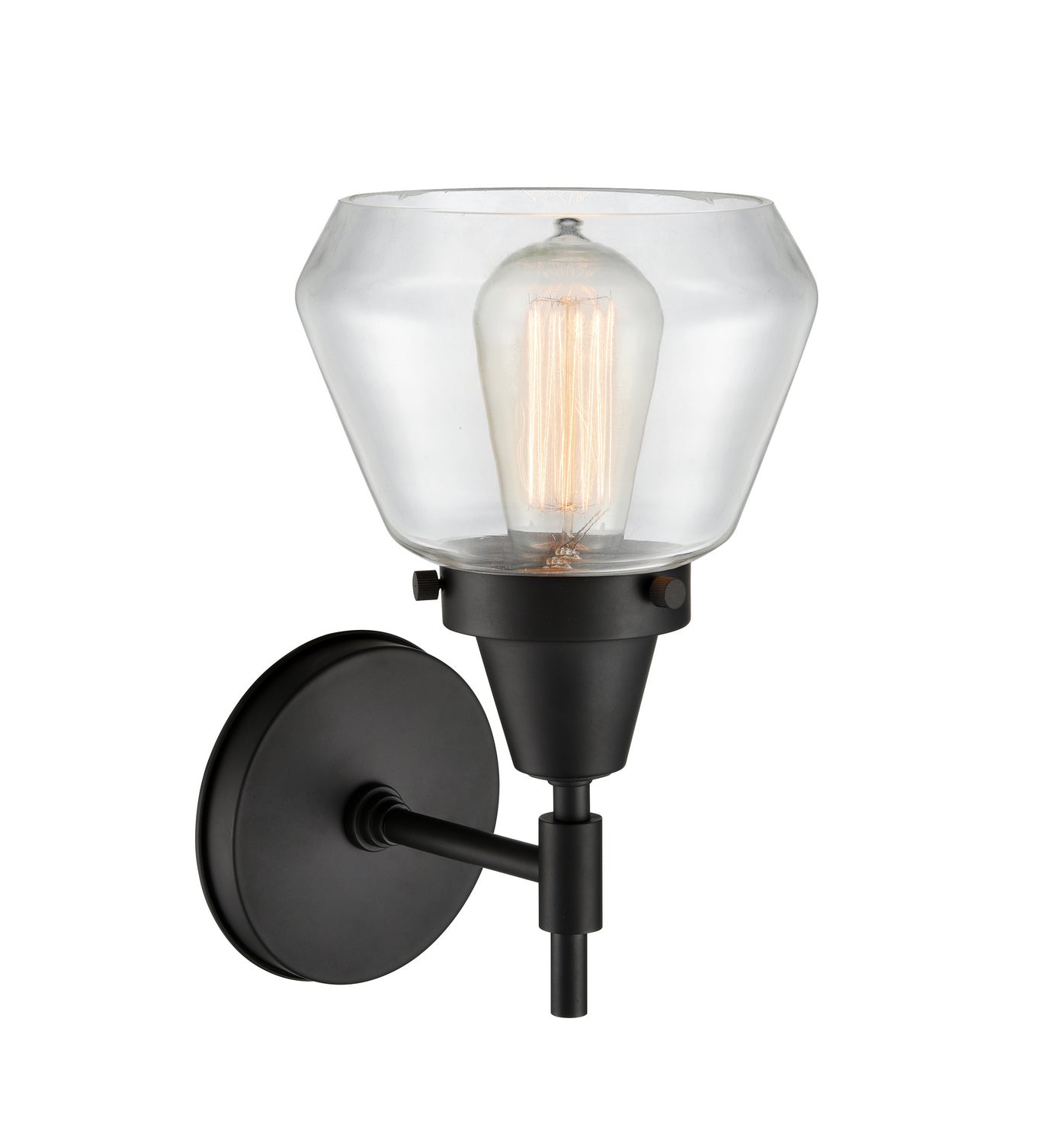 Innovations - 447-1W-BK-G172 - One Light Wall Sconce - Caden - Matte Black