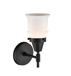 Innovations - 447-1W-BK-G181S - One Light Wall Sconce - Caden - Matte Black