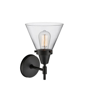 Innovations - 447-1W-BK-G42 - One Light Wall Sconce - Caden - Matte Black