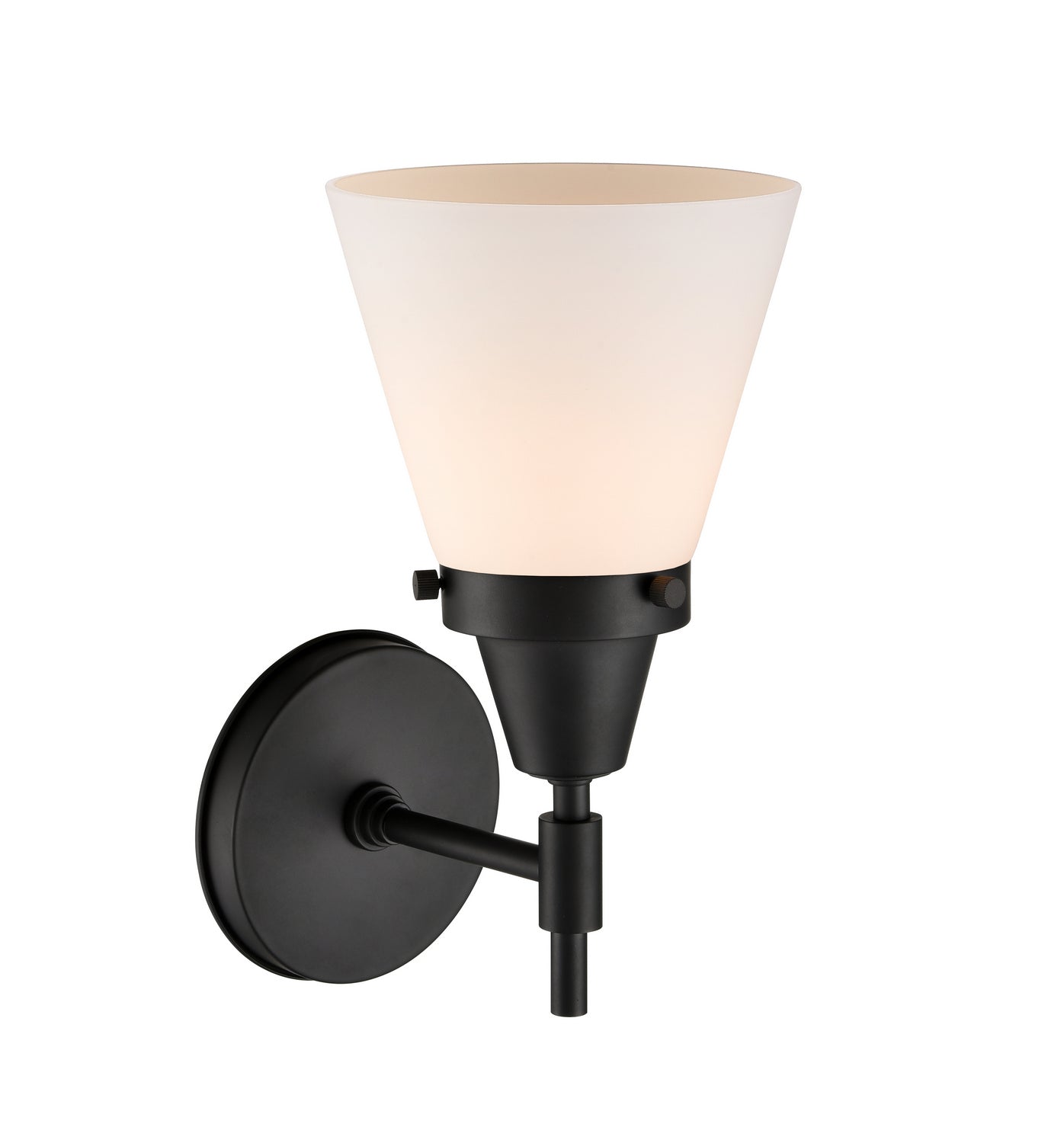 Innovations - 447-1W-BK-G61 - One Light Wall Sconce - Caden - Matte Black