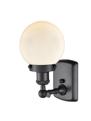 Innovations - 916-1W-BK-G201-6-LED - LED Wall Sconce - Ballston Urban - Matte Black