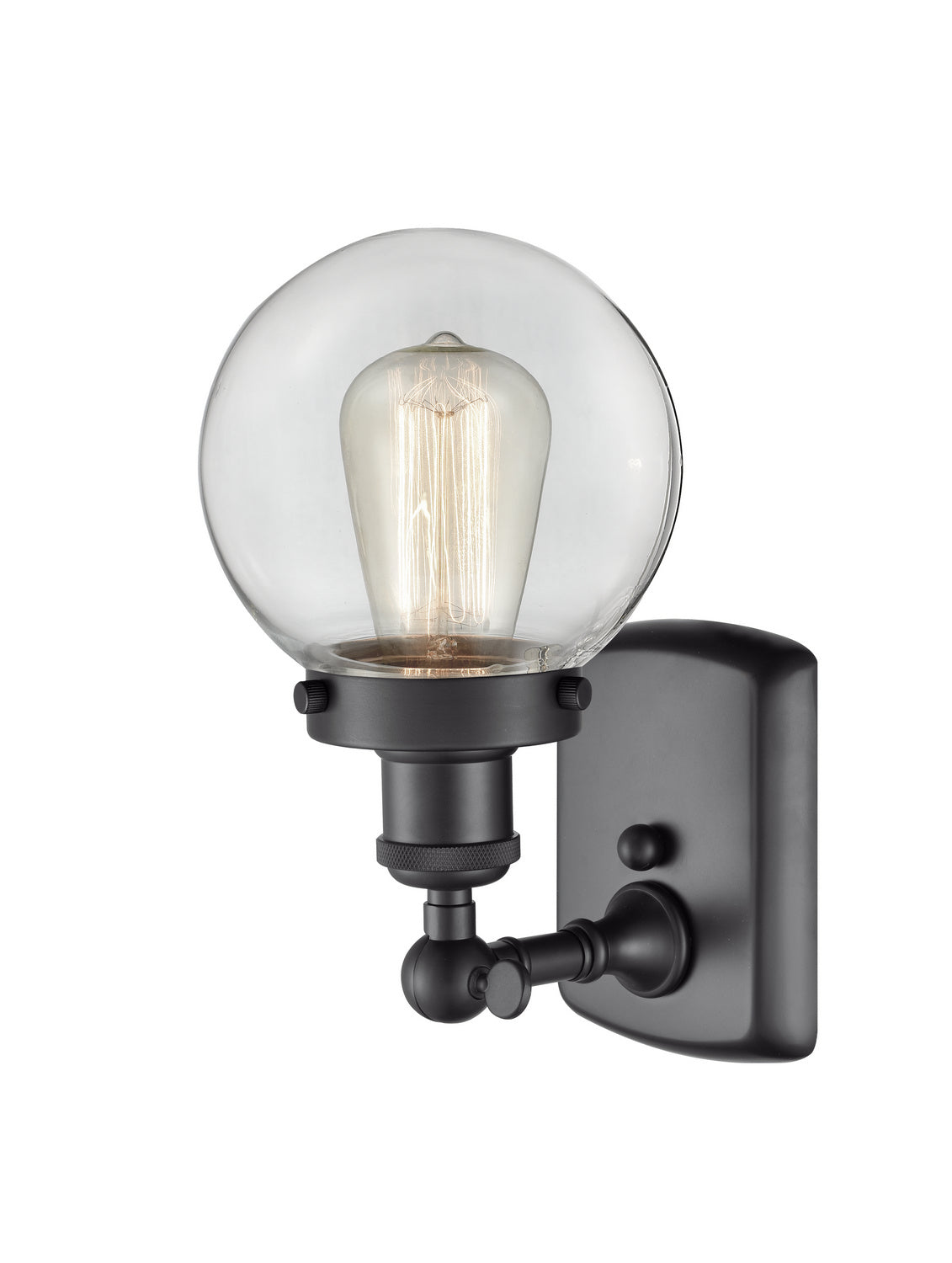 Innovations - 916-1W-BK-G202-6-LED - LED Wall Sconce - Ballston Urban - Matte Black