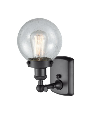 Innovations - 916-1W-BK-G204-6 - One Light Wall Sconce - Ballston Urban - Matte Black