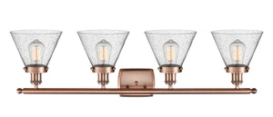 Innovations - 916-4W-AC-G44 - Four Light Bath Vanity - Ballston Urban - Antique Copper