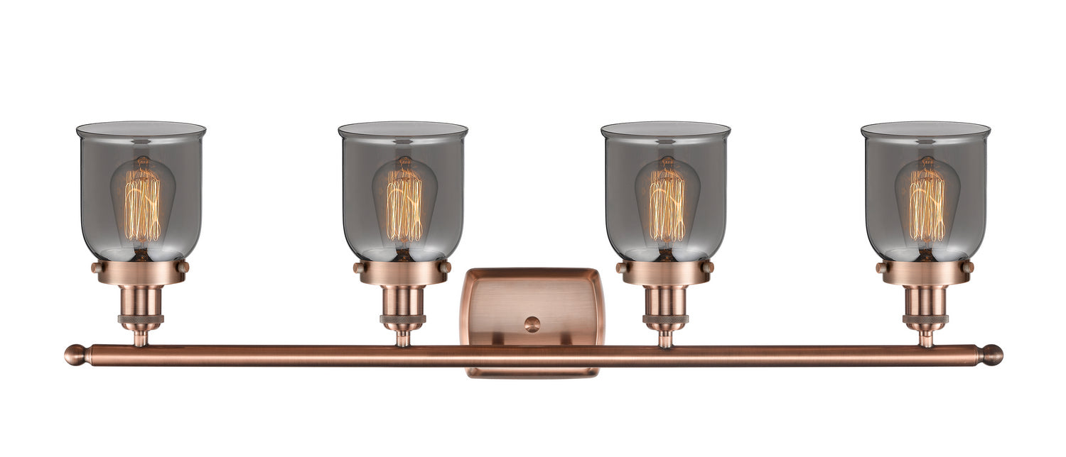 Innovations - 916-4W-AC-G53 - Four Light Bath Vanity - Ballston Urban - Antique Copper