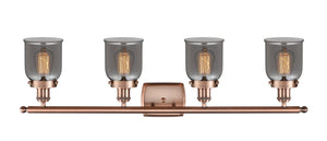 Innovations - 916-4W-AC-G53 - Four Light Bath Vanity - Ballston Urban - Antique Copper