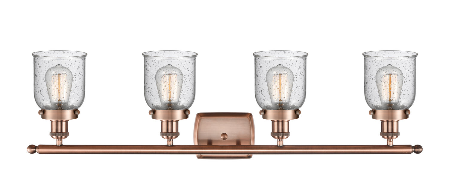 Innovations - 916-4W-AC-G54 - Four Light Bath Vanity - Ballston Urban - Antique Copper