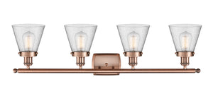 Innovations - 916-4W-AC-G64 - Four Light Bath Vanity - Ballston Urban - Antique Copper