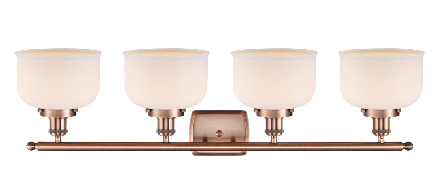 Innovations - 916-4W-AC-G71 - Four Light Bath Vanity - Ballston Urban - Antique Copper