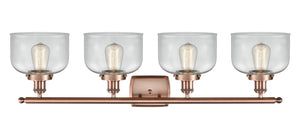 Innovations - 916-4W-AC-G72 - Four Light Bath Vanity - Ballston Urban - Antique Copper