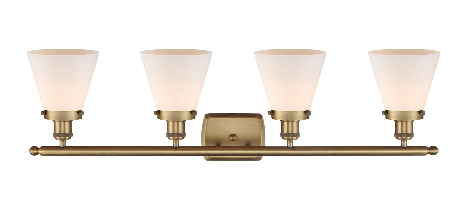 Innovations - 916-4W-BB-G61 - Four Light Bath Vanity - Ballston Urban - Brushed Brass