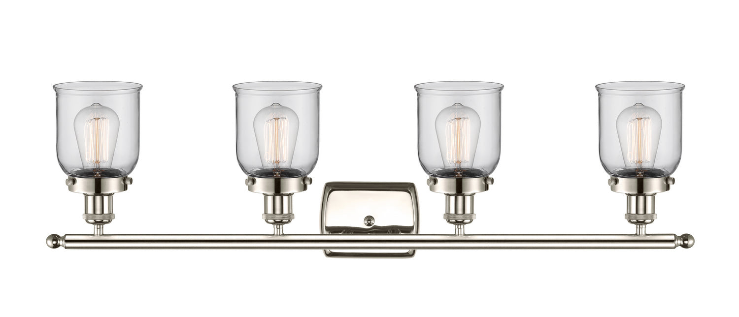 Innovations - 916-4W-PN-G52 - Four Light Bath Vanity - Ballston Urban - Polished Nickel