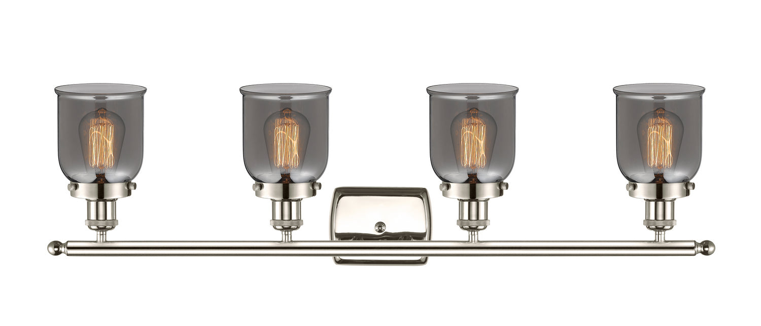 Innovations - 916-4W-PN-G53 - Four Light Bath Vanity - Ballston Urban - Polished Nickel