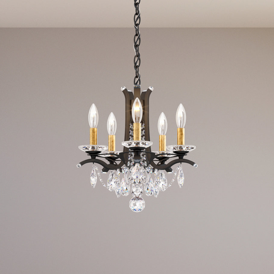 Schonbek - VA8304N-51H - Five Light Chandelier - Vesca - Black