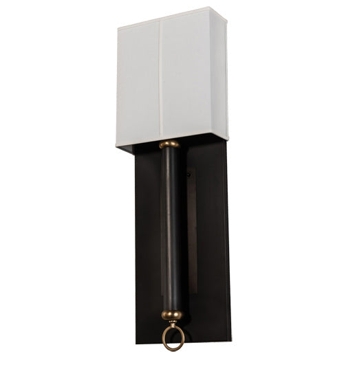 Meyda Tiffany - 226742 - Two Light Wall Sconce - Richland - Craftsman Brown And Raw Brass