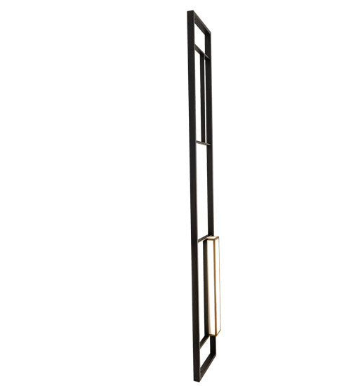 Meyda Tiffany - 228183 - LED Wall Sconce - Anniston - Solar Black And Gold Metallic