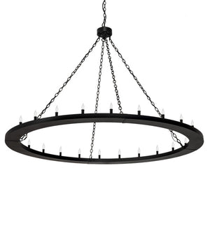 Meyda Tiffany - 231316 - 24 Light Chandelier - Loxley - Textured Black