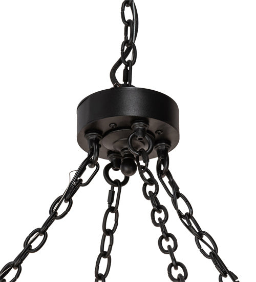 Meyda Tiffany - 231316 - 24 Light Chandelier - Loxley - Textured Black