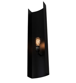 Meyda Tiffany - 232700 - One Light Wall Sconce - Alva - Solar Black