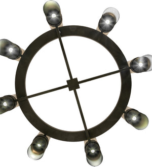 Meyda Tiffany - 233588 - Eight Light Chandelier - Farmington - Oil Rubbed Bronze